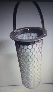 Elemento filtrante cesto inox