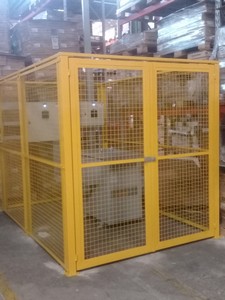 Serviço de estrutura metálica